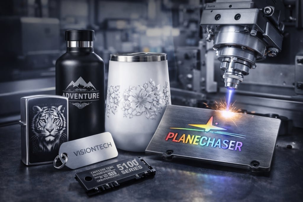 Grawerowanie laserowe na metalu i tworzywach